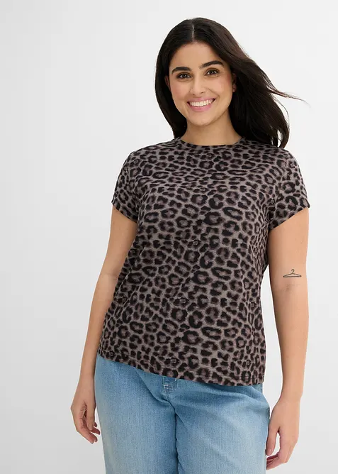 Maglia in misto cotone ed elastan (pacco da 3), bonprix