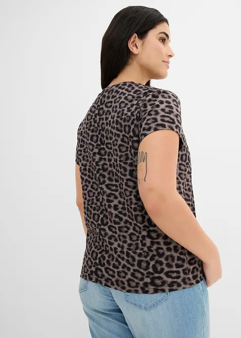 Maglia in misto cotone ed elastan (pacco da 3), bonprix