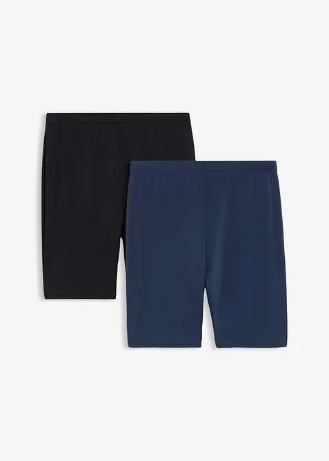 Pantaloncini da mare aderenti a gamba lunga (pacco da 2 paia), bonprix