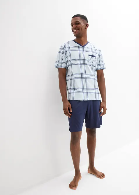 Pigiama estivo in puro cotone, bonprix