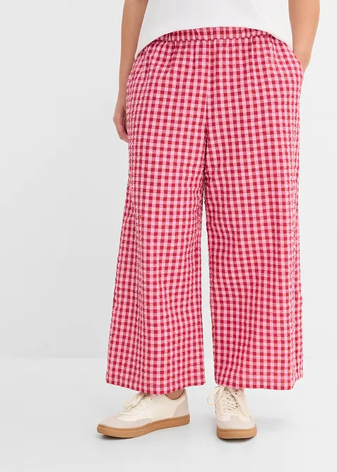 Pantaloni culotte in puro cotone, bonprix