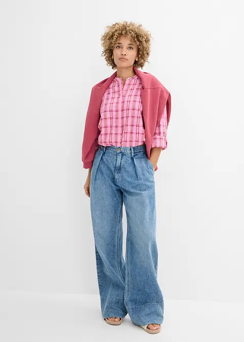 Blusa in puro cotone, bonprix