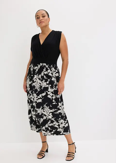 Abito in jersey di misto viscosa, bonprix