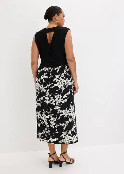 Abito in jersey di misto viscosa, bonprix