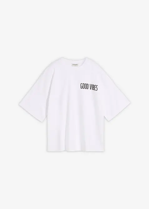 Maxi maglia in puro cotone biologico, bonprix