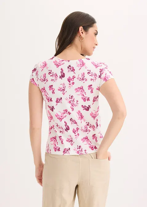 Maglia in cotone elasticizzato, bonprix