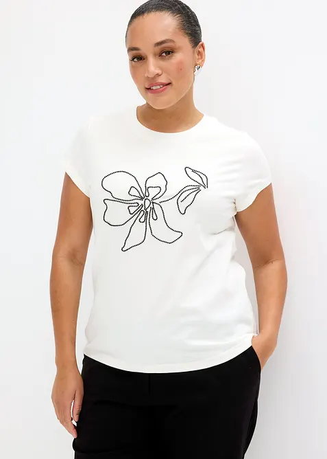 Maglia in misto cotone, bonprix