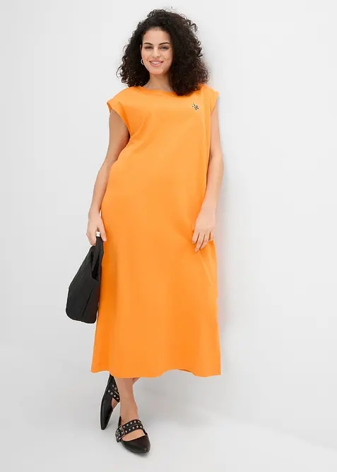 Abito in maglina di puro cotone biologico, bonprix