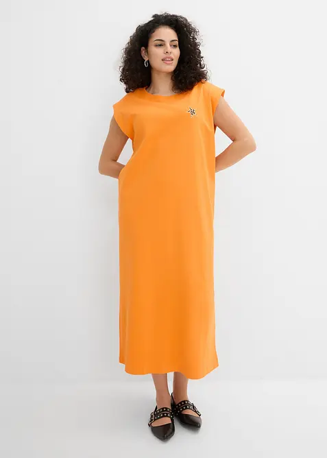 Abito in maglina di puro cotone biologico, bonprix