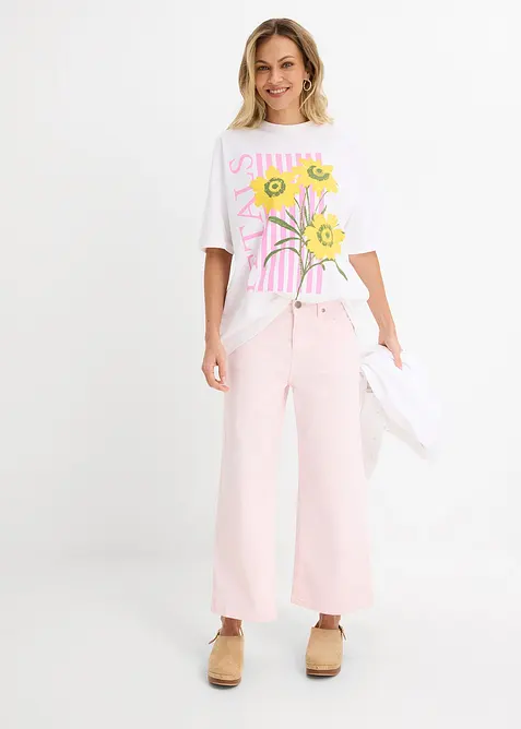 Maxi maglia in puro cotone biologico, bonprix