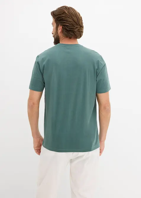 T-shirt in puro cotone biologico (pacco da 2), bonprix