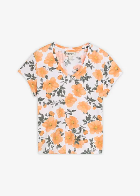 T-shirt in puro cotone, bonprix