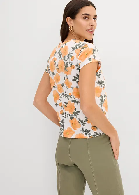 T-shirt in puro cotone, bonprix