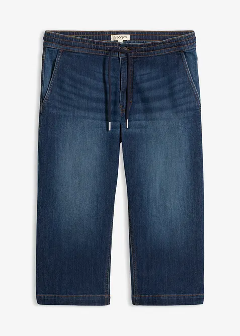 Jeans a pinocchietto leggeri con vita elasticizzata, regular fit, bonprix