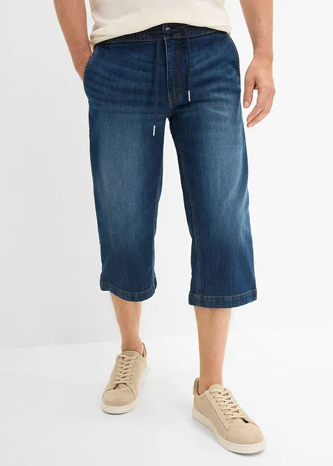 Jeans a pinocchietto leggeri con vita elasticizzata, regular fit, bonprix