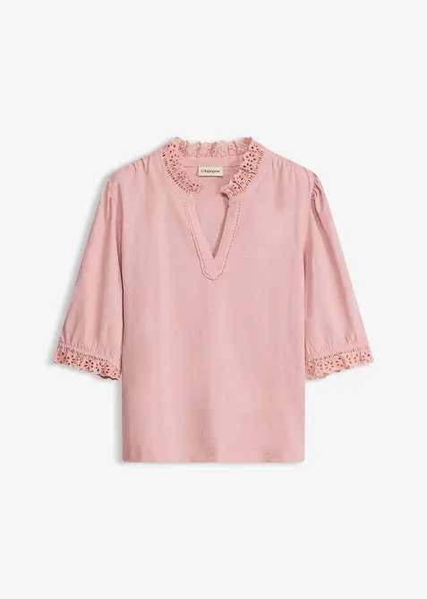 Maglia a maniche lunghe in puro cotone, bonprix