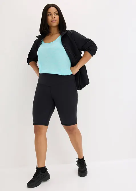 Pantaloncini funzionali con effetto cotone al tatto, bonprix