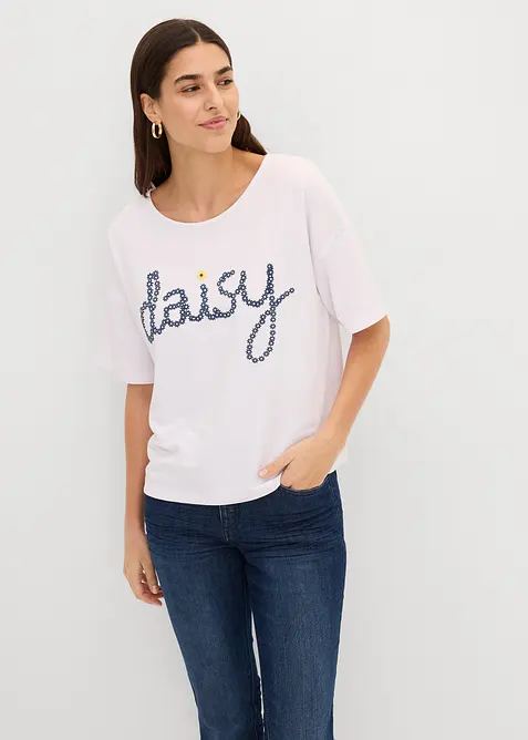 Felpa in misto viscosa, bonprix