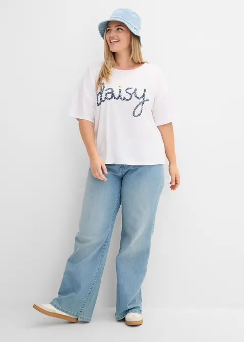 Felpa in misto viscosa, bonprix