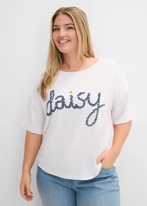 Felpa in misto viscosa, bonprix