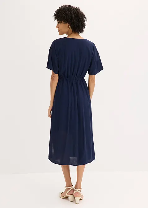 Abito midi in viscosa fluente, bonprix