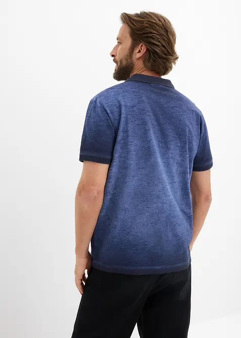 Polo effetto lavato, bonprix