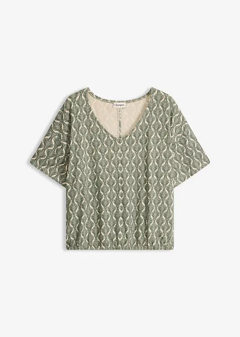 Maxi maglia in misto viscosa morbido, bonprix