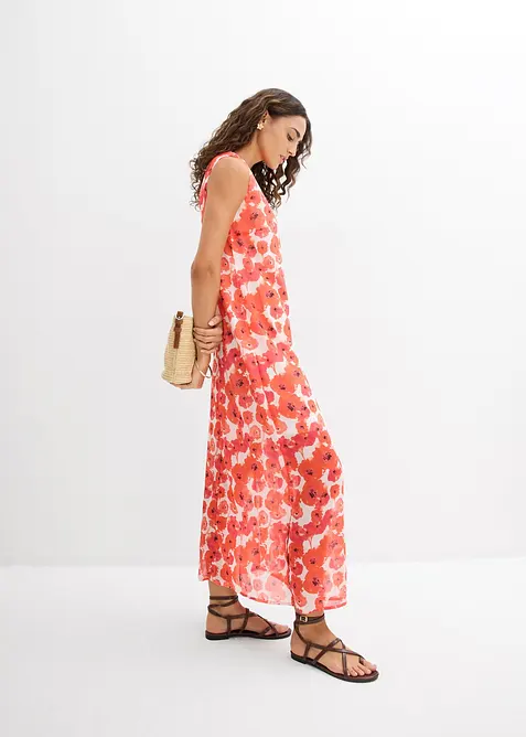 Abito lungo in chiffon, bonprix