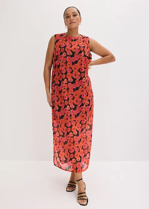 Abito lungo in chiffon, bonprix