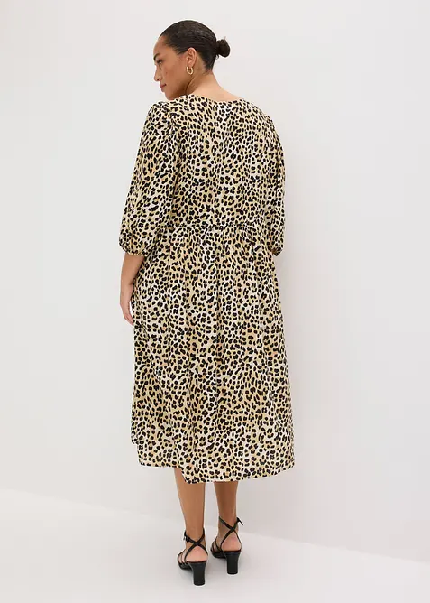 Abito tunica in misto viscosa fluido, bonprix