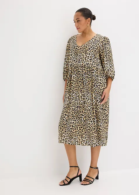 Abito tunica in misto viscosa fluido, bonprix