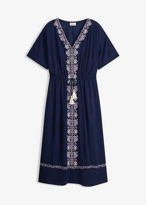 Abito midi in viscosa fluente, bonprix