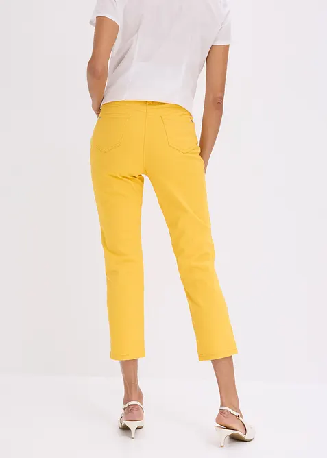 Pantaloni cropped elasticizzati, bonprix
