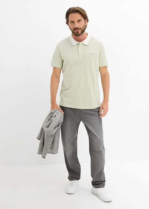 Polo in piquet di puro cotone biologico, bonprix