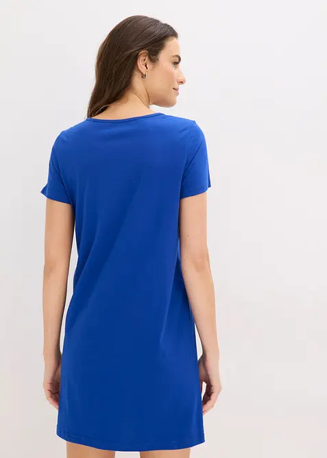 Camicia da notte corta in puro cotone (pacco da 2), bonprix