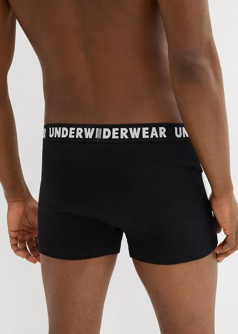 Boxer aderenti con cotone (pacco da 3), bonprix