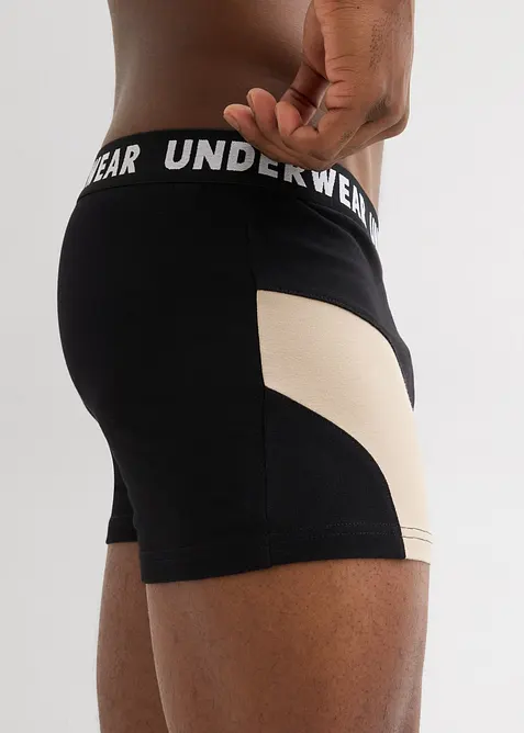 Boxer aderenti con cotone (pacco da 3), bonprix