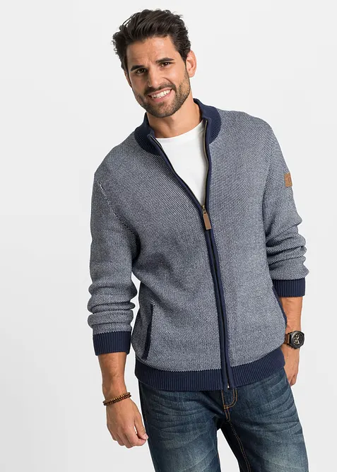 Maglione in filato grosso di puro cotone, bonprix