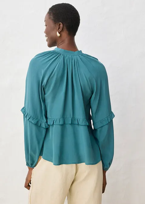 Tunica in misto seta, bonprix