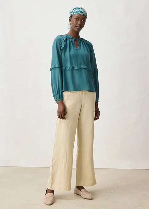 Tunica in misto seta, bonprix