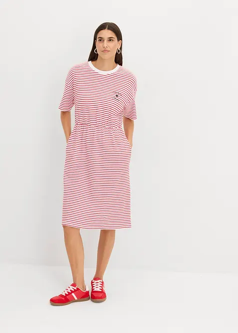 Abito in jersey di puro cotone, bonprix