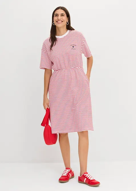 Abito in jersey di puro cotone, bonprix