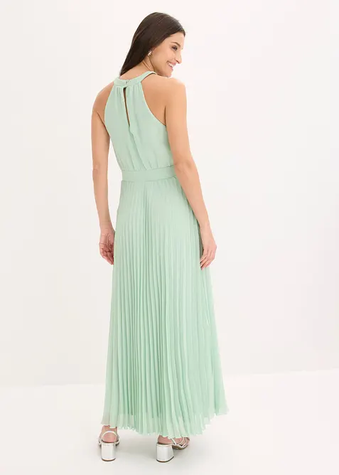 Abito da sera plissettato in fine chiffon, bonprix