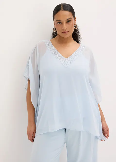 Tunica con pizzo, bonprix