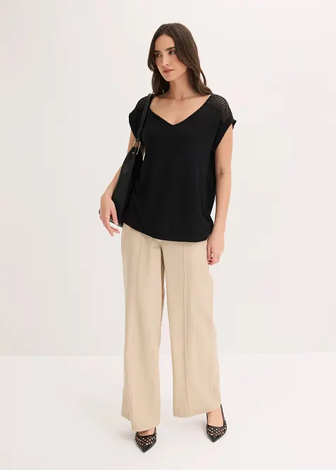 Maglia in misto viscosa morbido, bonprix