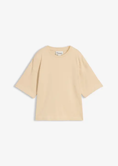 T-shirt boxy in cotone biologico pesante, bonprix