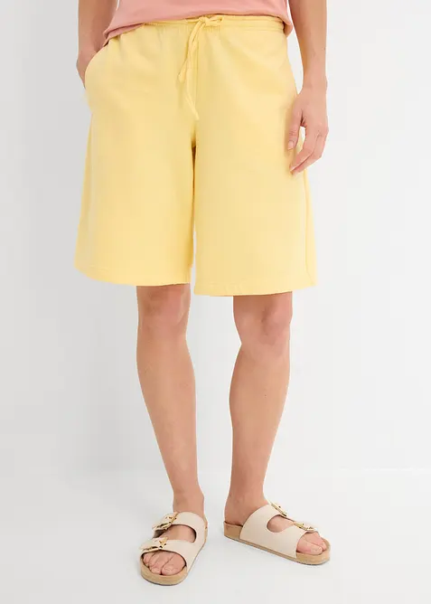 Bermuda in felpa di puro cotone biologico, bonprix