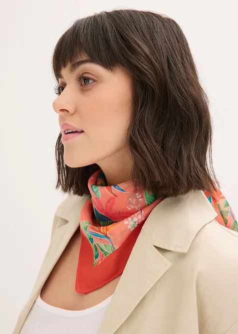 Foulard in fantasia tropicale, bonprix