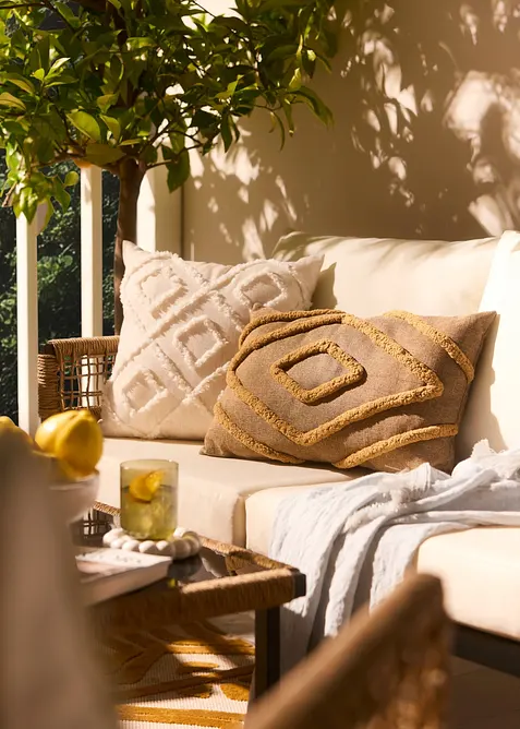 Cuscino arredo con effetto in rilievo, bonprix