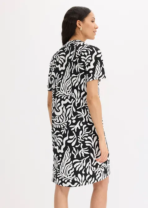 Abito tunica in misto viscosa morbido, bonprix